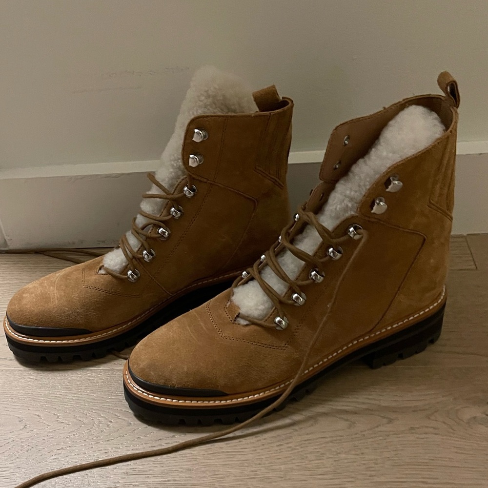 Marc Fisher winter boots with Sherpa lining